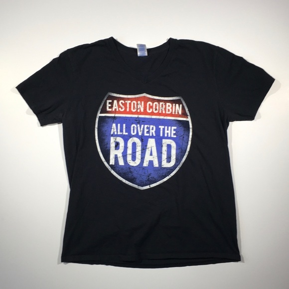 Gildan Other - Easton Corbin, All Over The Road, T-Shirt